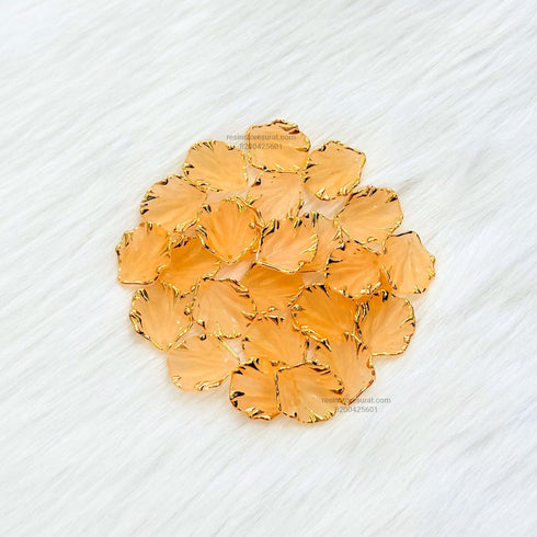 Orange Color Designer Flower Petal